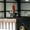 Mud Tank Near Completion
