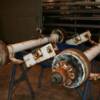 Axles before blasting & coating